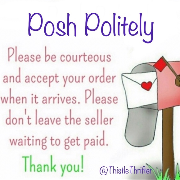 💜 POSH CLOSET INFORMATION 💜 - Picture 14 of 14